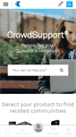 Mobile Screenshot of crowdsupport.telstra.com.au